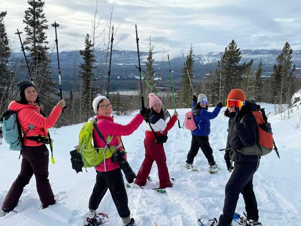 Grey Mountain Snowshoeing